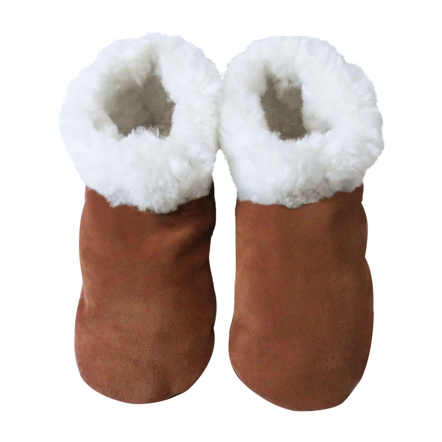 Pantufla Cuero Reno -2