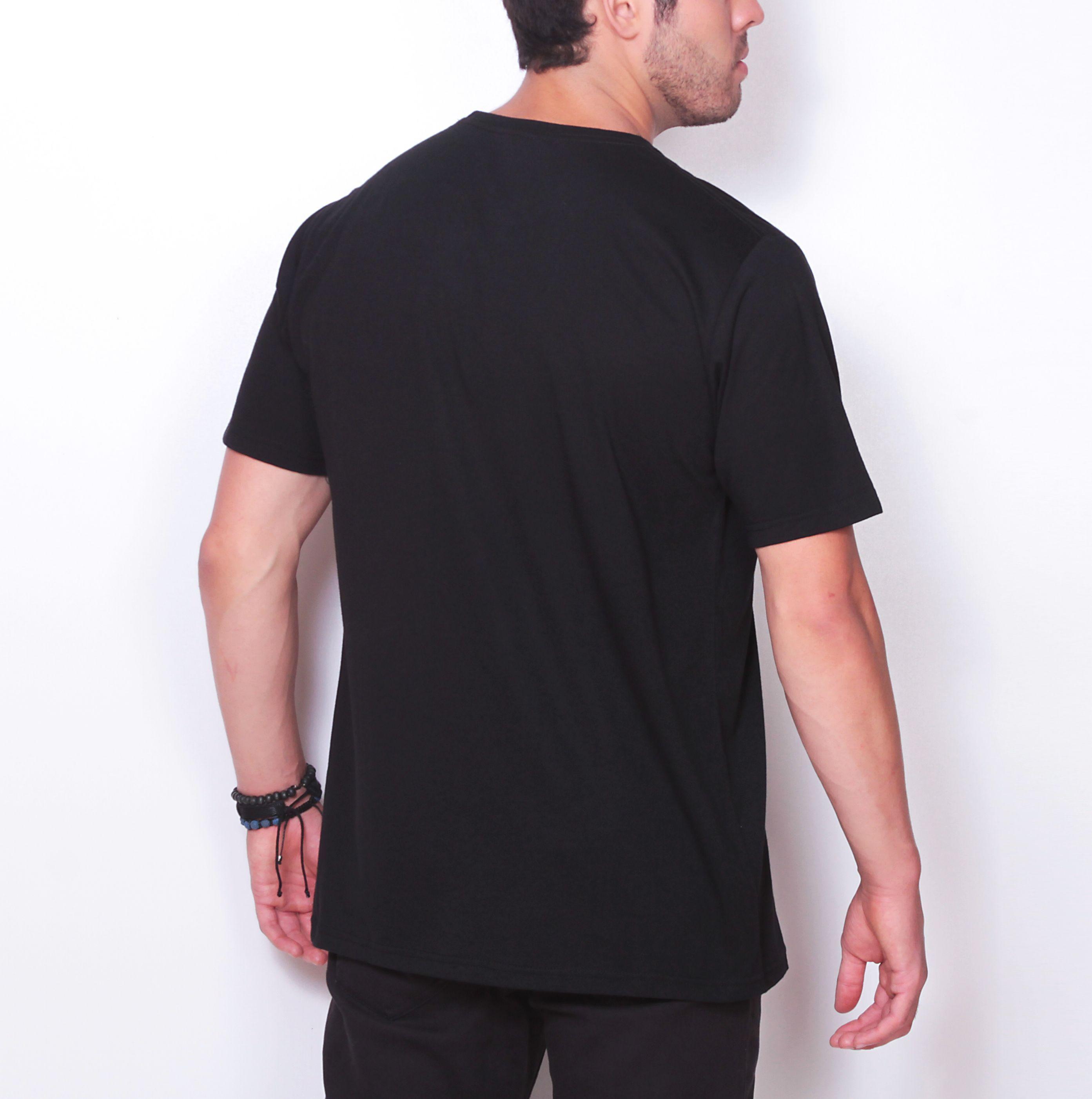 Polera M/C Hombre Negro Maui and Sons 5P114-MI19-1