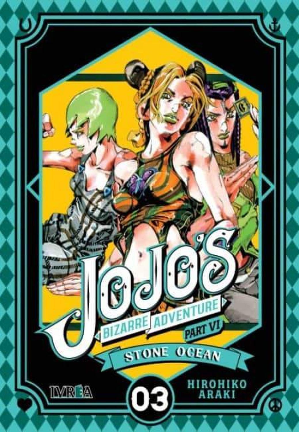 Manga Jojo's Bizarre Adventure - Parte N.º 06 - Stone Ocean 03 - España-0