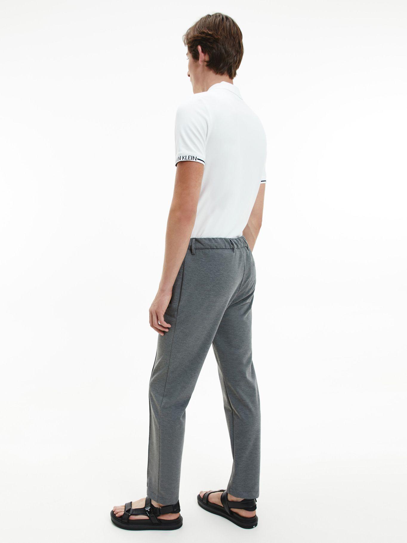 Polo Logo Cuff Blanco Calvin Klein-1