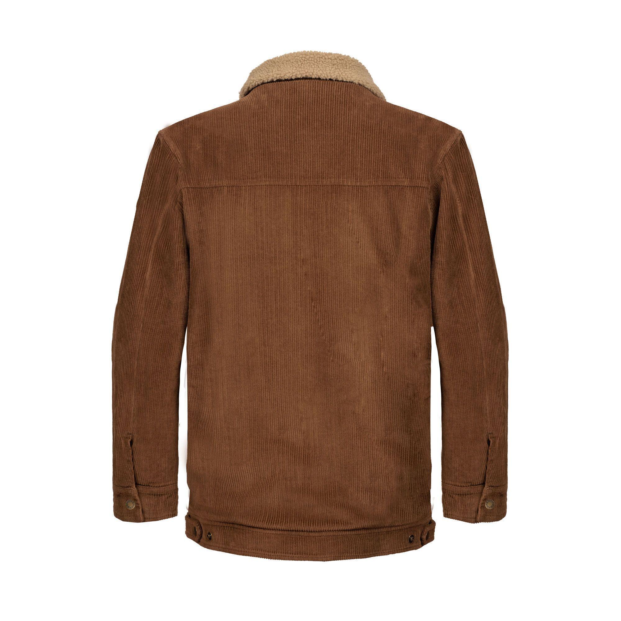 Chaqueta Corduroy Memba Hombre Brown Gnomo-3
