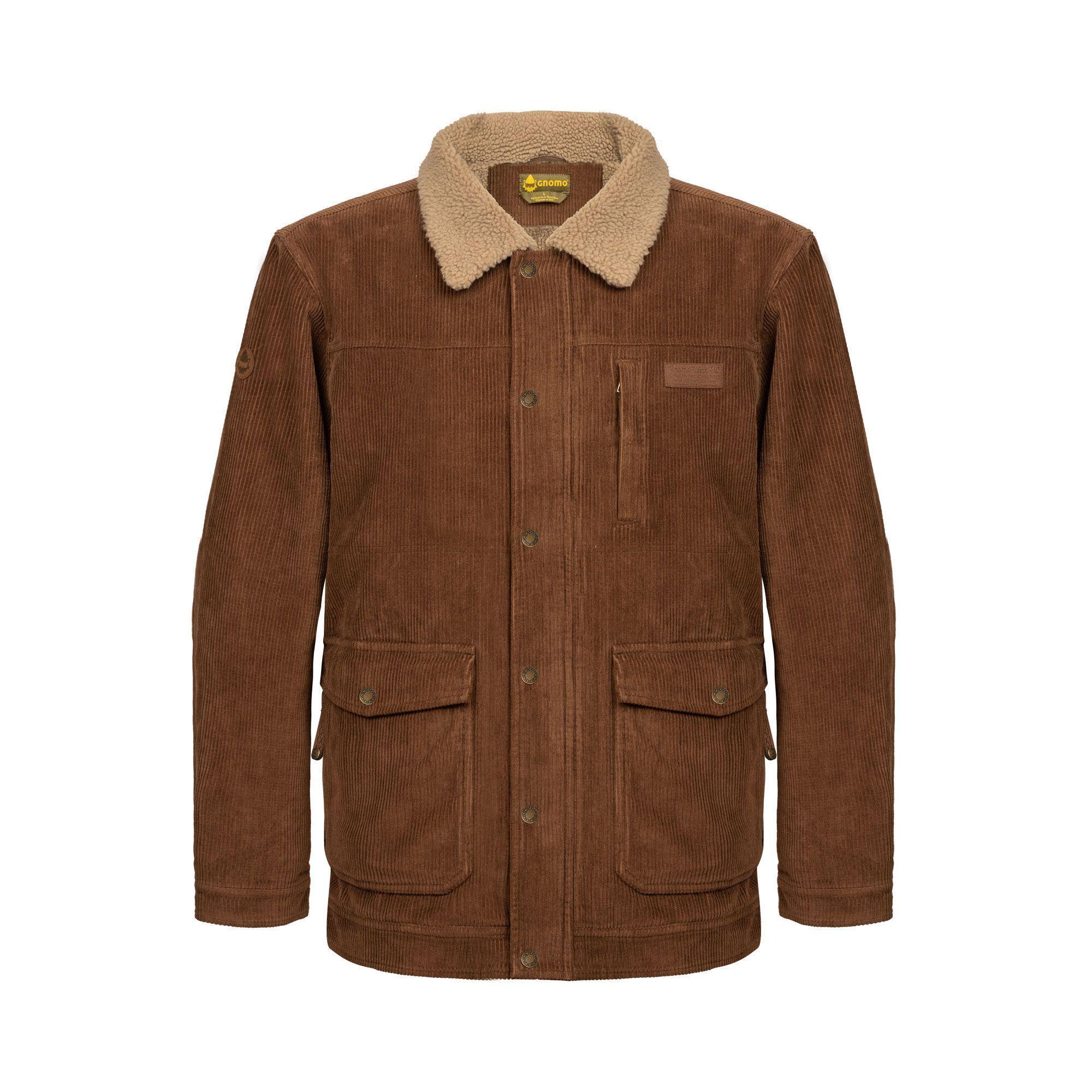 Chaqueta Corduroy Memba Hombre Brown Gnomo-2