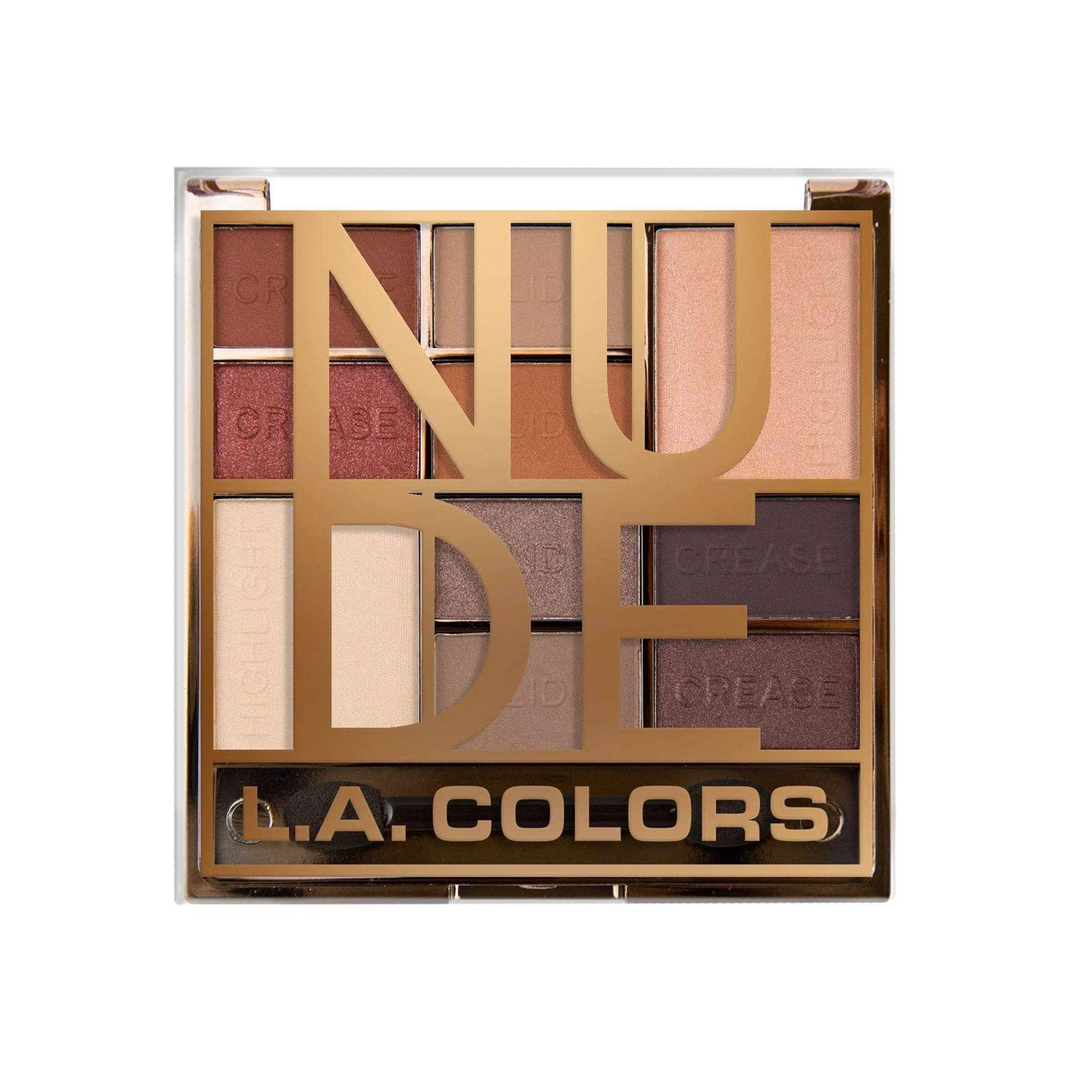 Paleta de Sombras Color Block "Nude" L.A Colors-1