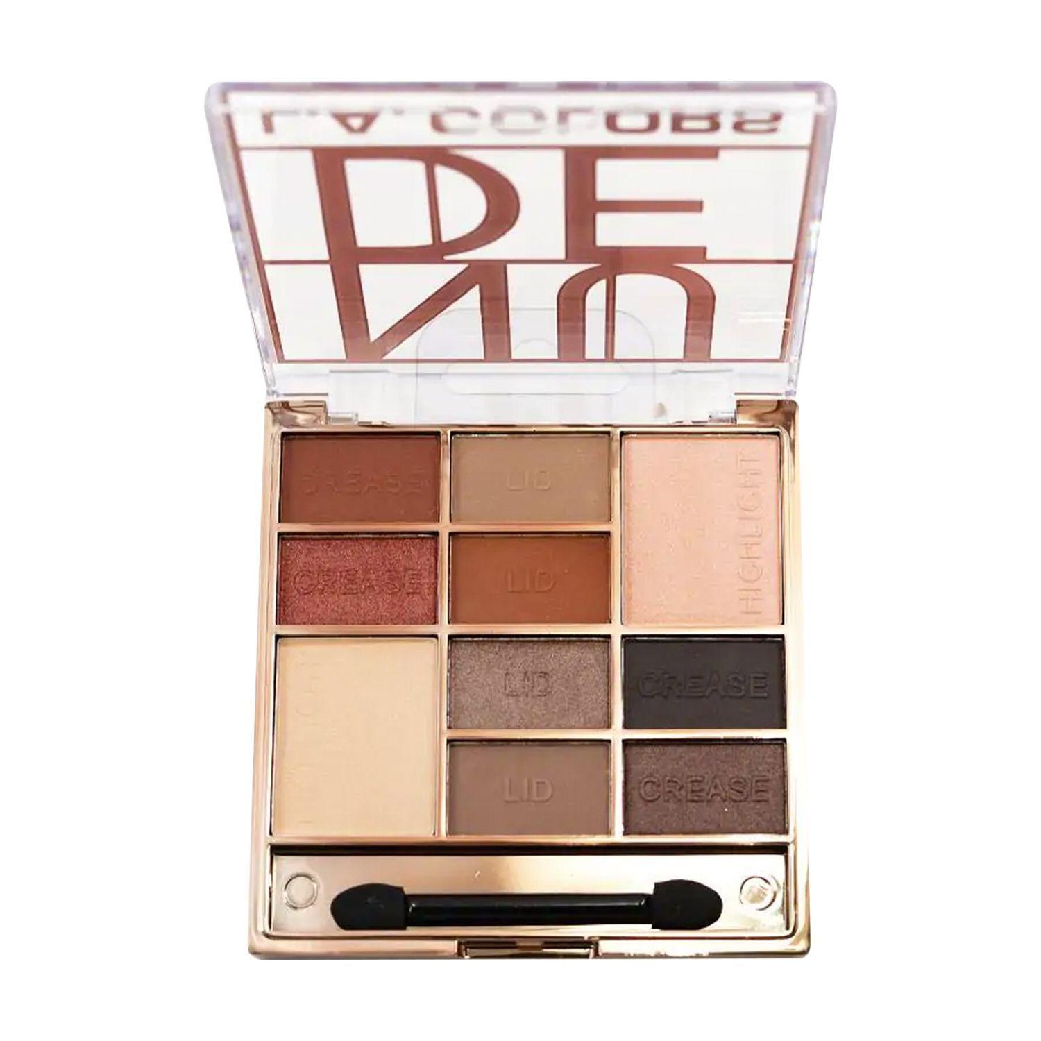 Paleta de Sombras Color Block "Nude" L.A Colors-0