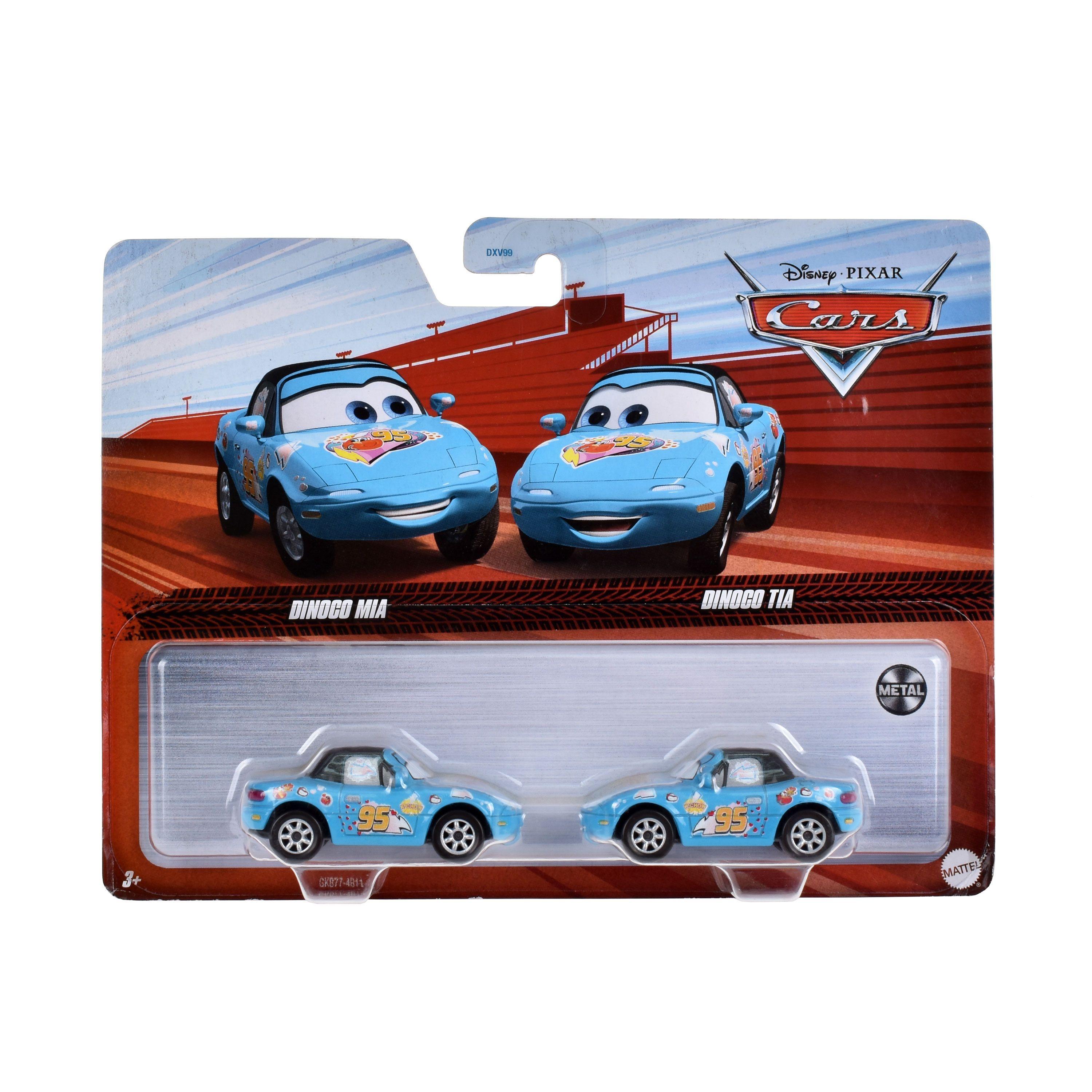 Pack De Autos Cars 3 - Dinoco Mia - Dinoco Tia-0