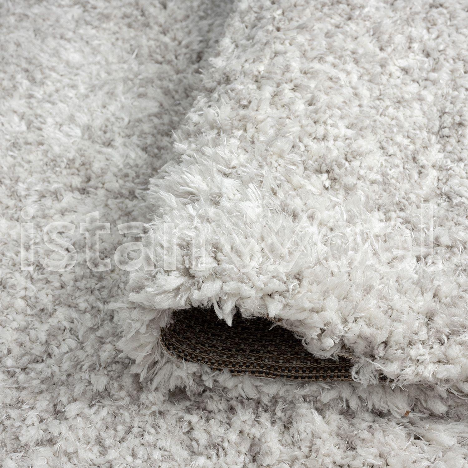 Alfombra Moderna 160x240 cms.Shaggy Blanco-2