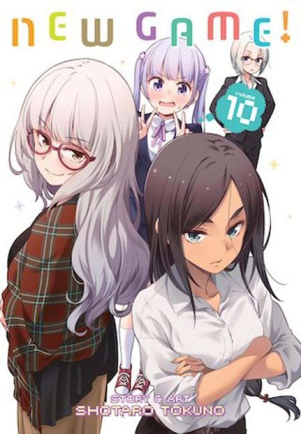 Manga New Game! 10 (En Inglés) - USA-0