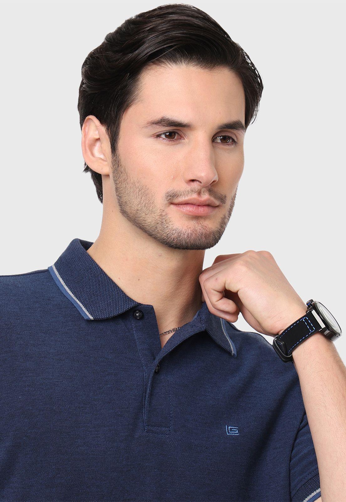 Polera Pique Manga Corta Guy Laroche-2