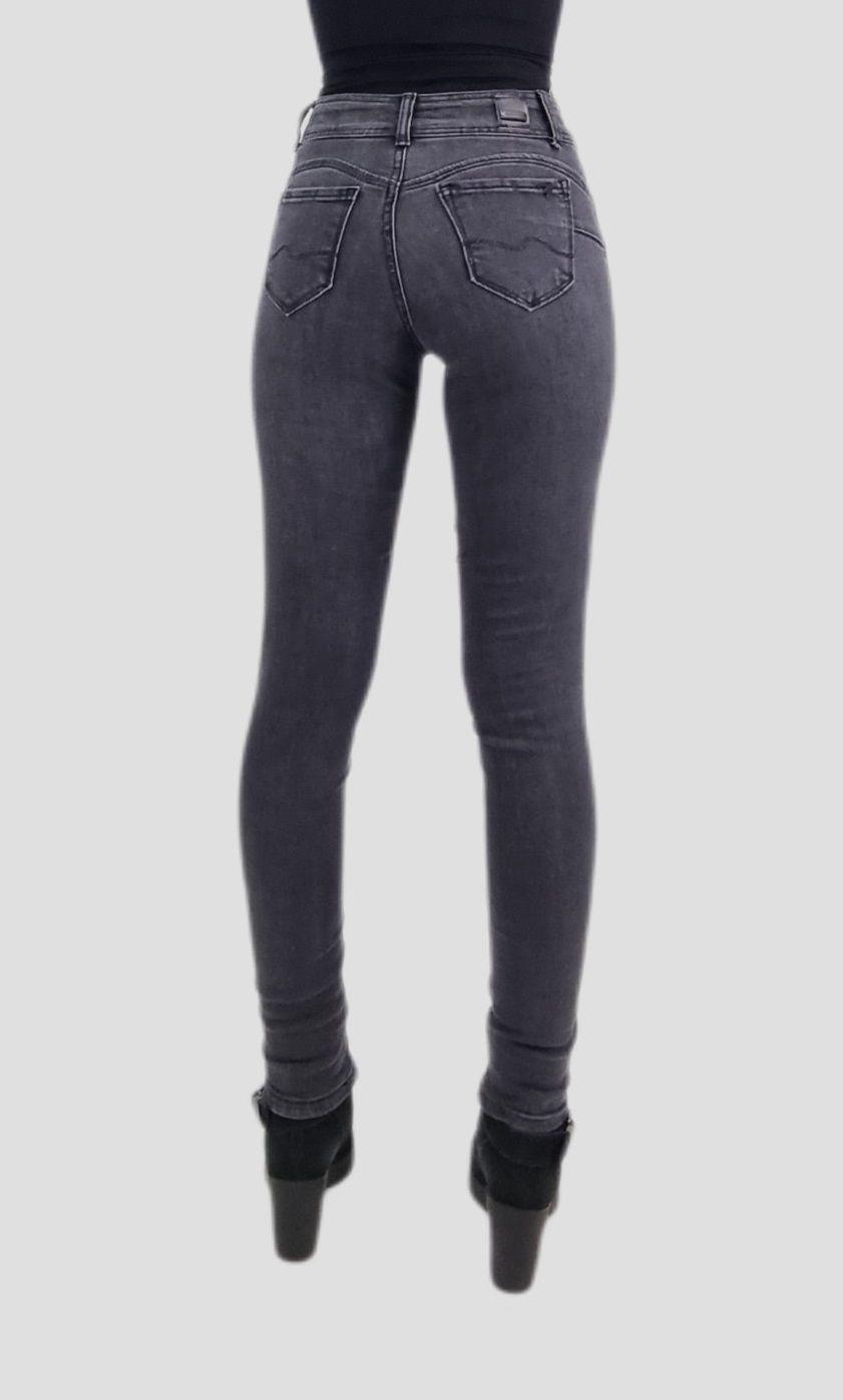 Jeans skinny pitillo t.alto  black-3