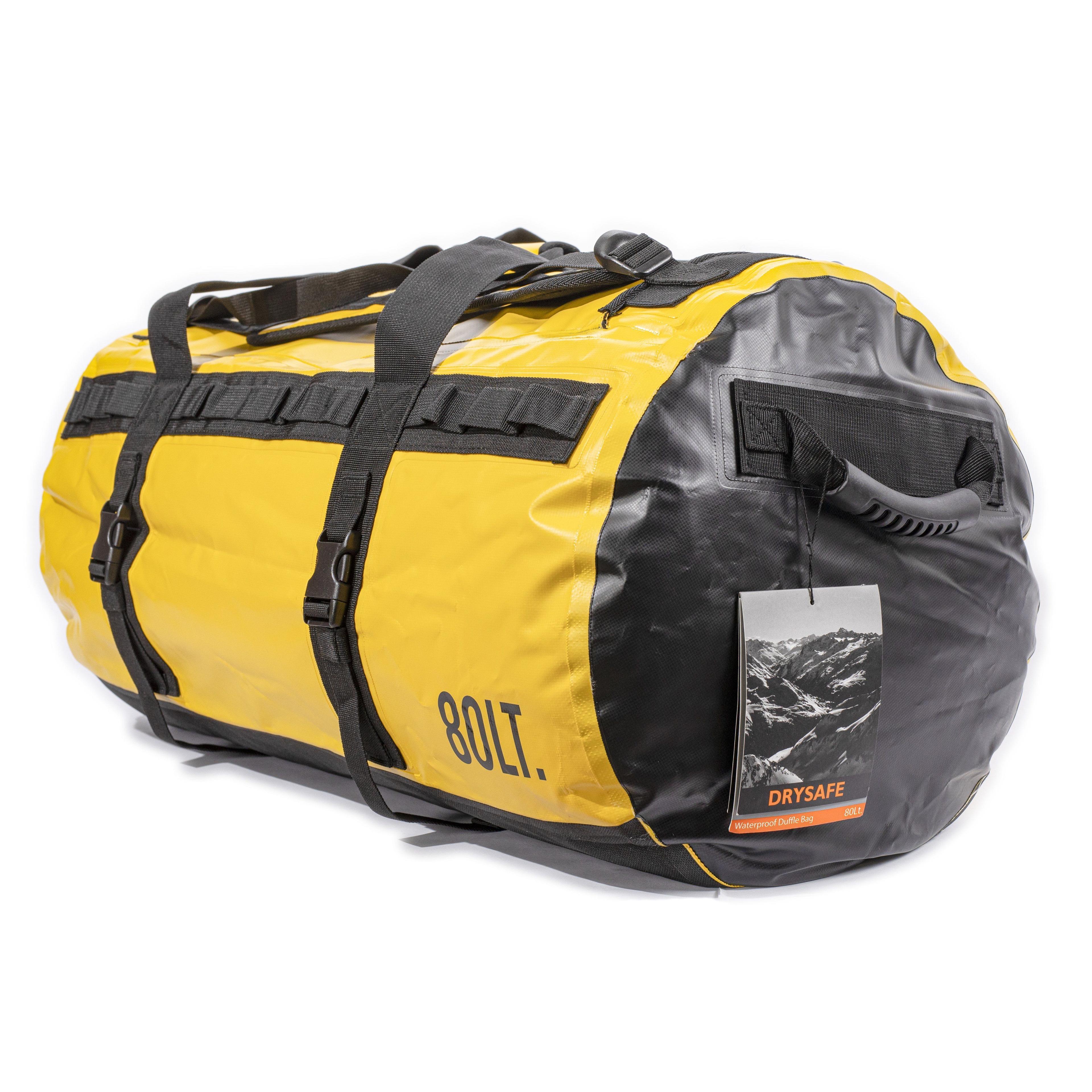 Bolso Duffel Bag 80 Litros Waterproof - Drysafe - Amarillo-2