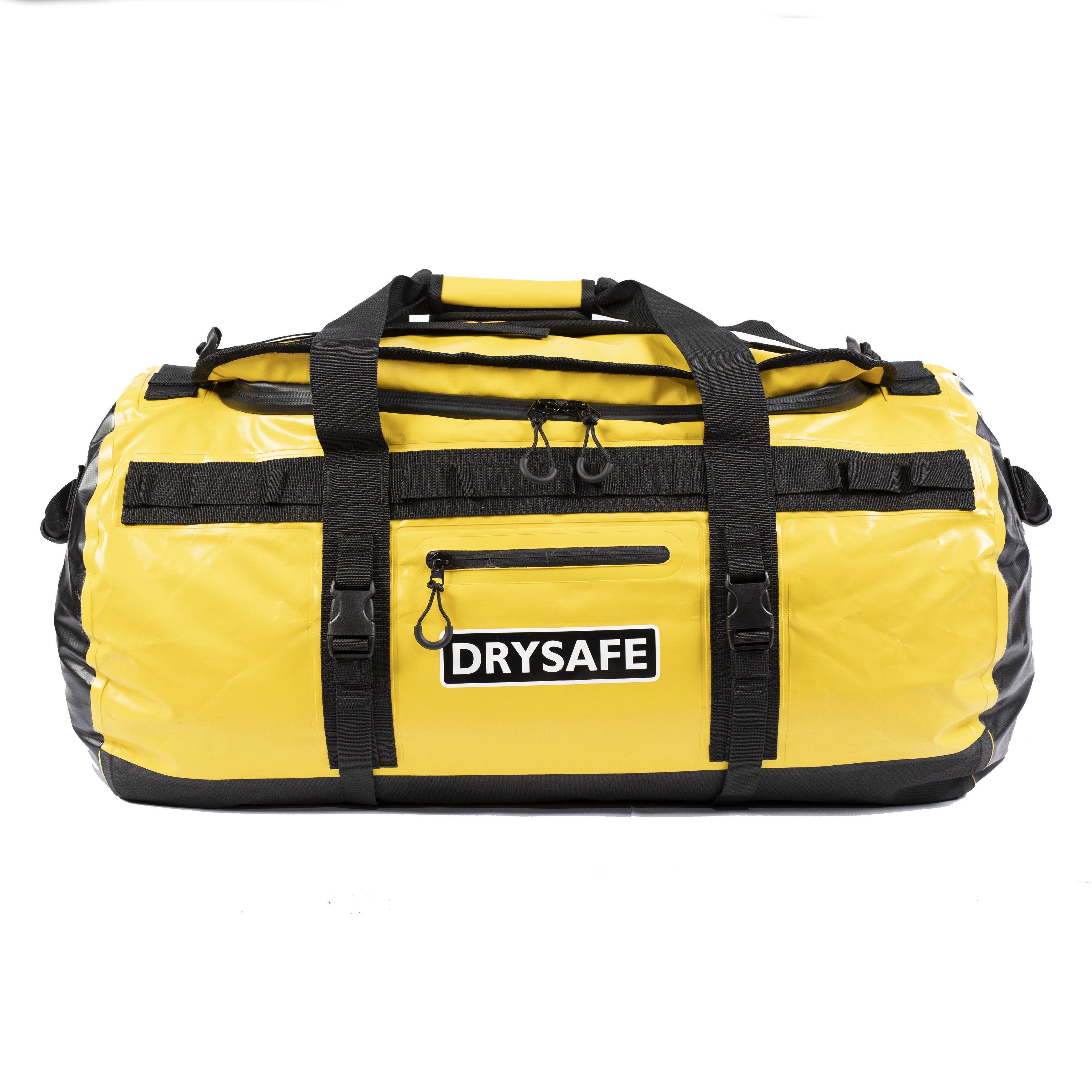 Bolso Duffel Bag 80 Litros Waterproof - Drysafe - Amarillo-1