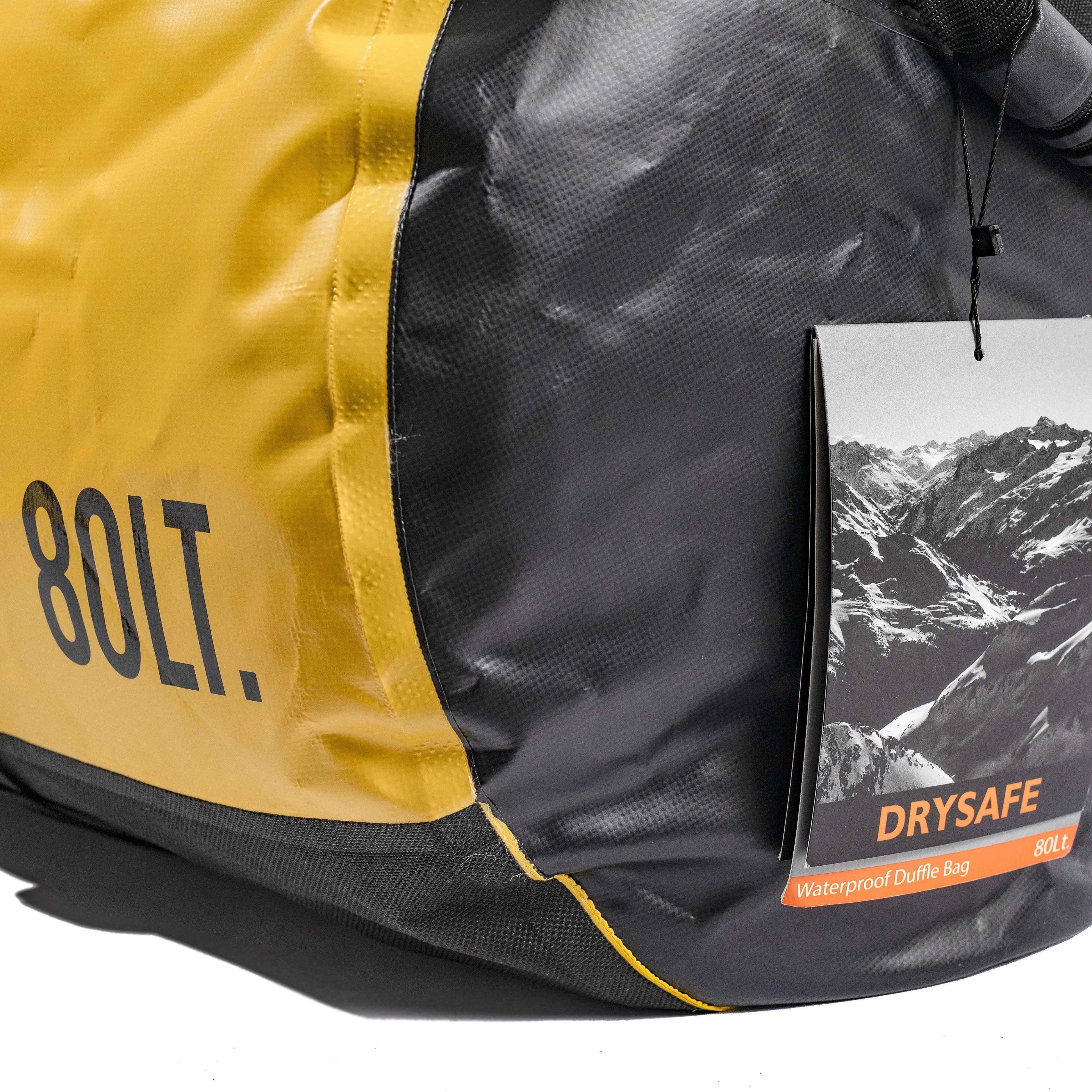 Bolso Duffel Bag 80 Litros Waterproof - Drysafe - Amarillo-4