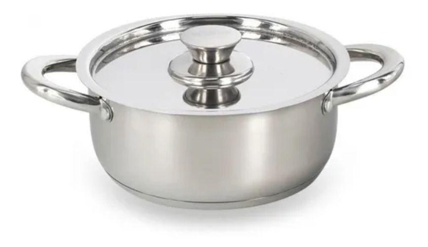 Batería De Cocina Ollas De 8 Piezas Acero Inoxidable 460-8ss-2