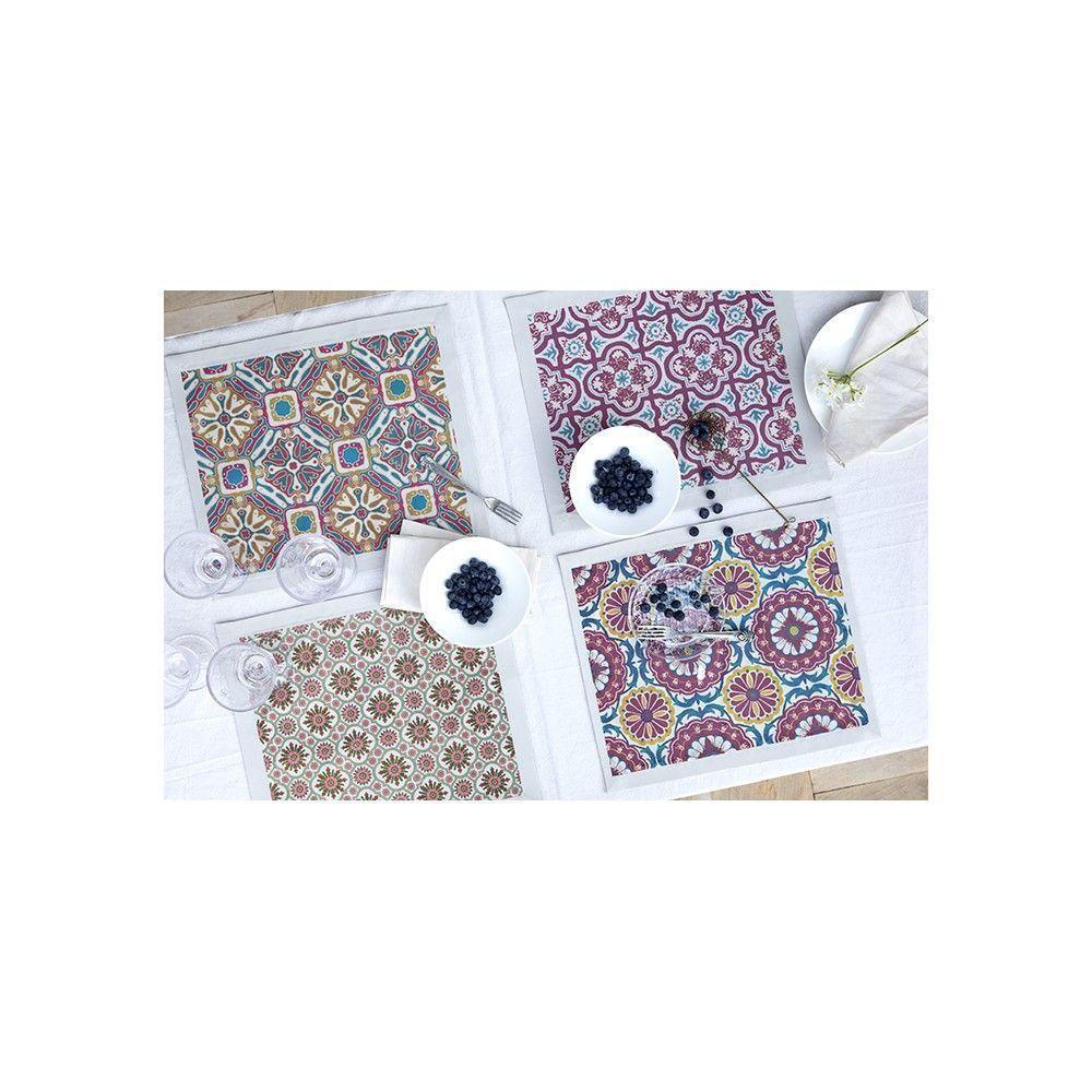 Set  de Individuales Impermeables  Mosaico-4