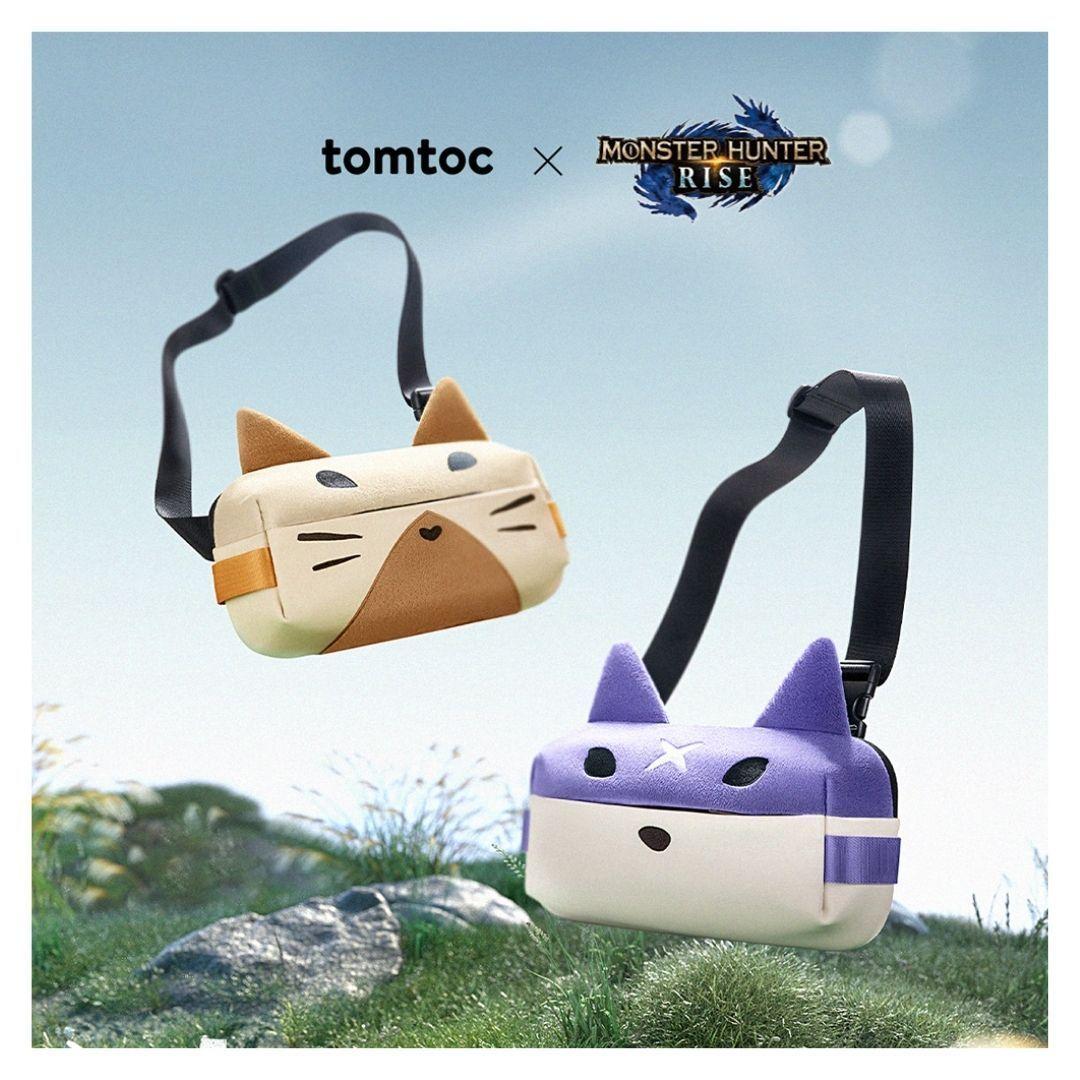 Tomtoc Bolso Sling Monster Hunter Rise para NS/Ipad 8" - Palamute-5
