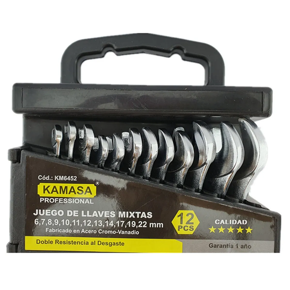 Set De Llaves Punta De Corona 12 Piezas Km6452-1