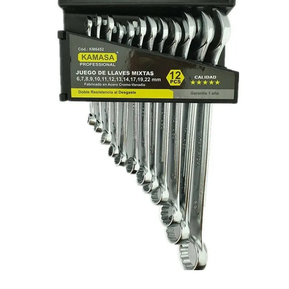 Set De Llaves Punta De Corona 12 Piezas Km6452-0