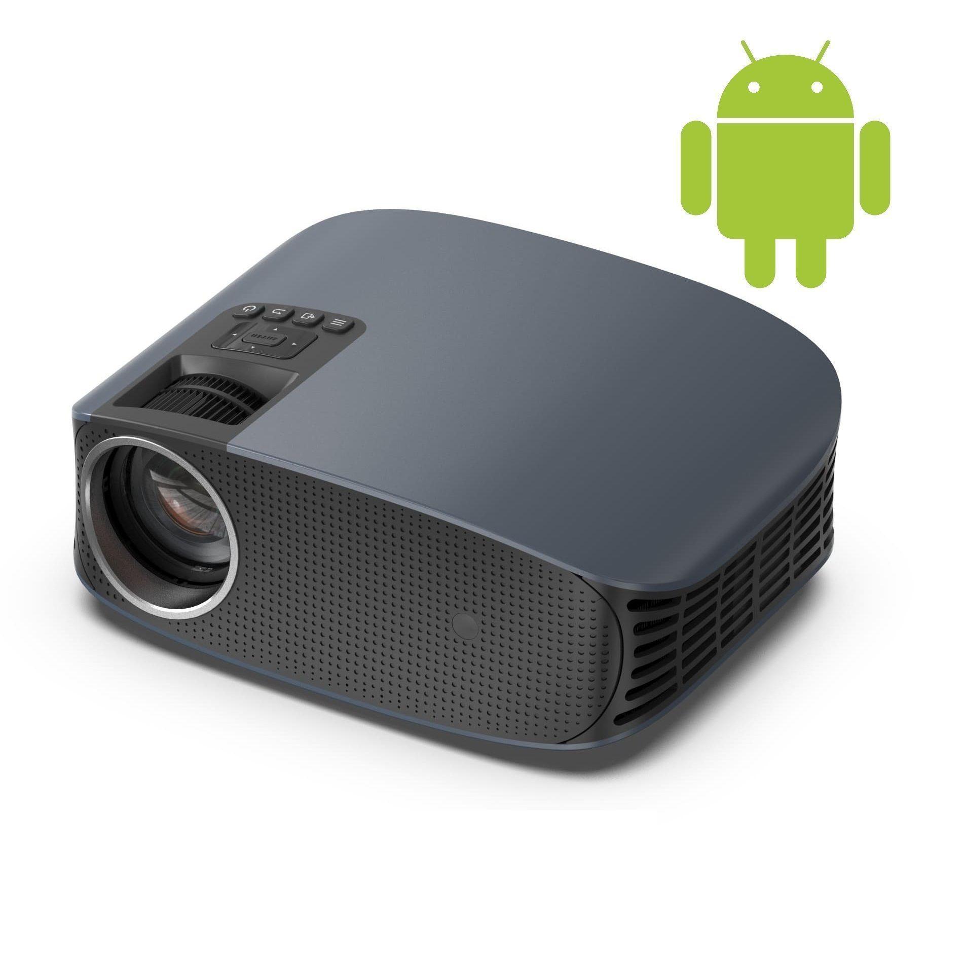 Proyector Android LED Wifi 5G Full HD 1080p 320 ANSI 5000 Lumenes AAO YG680-2