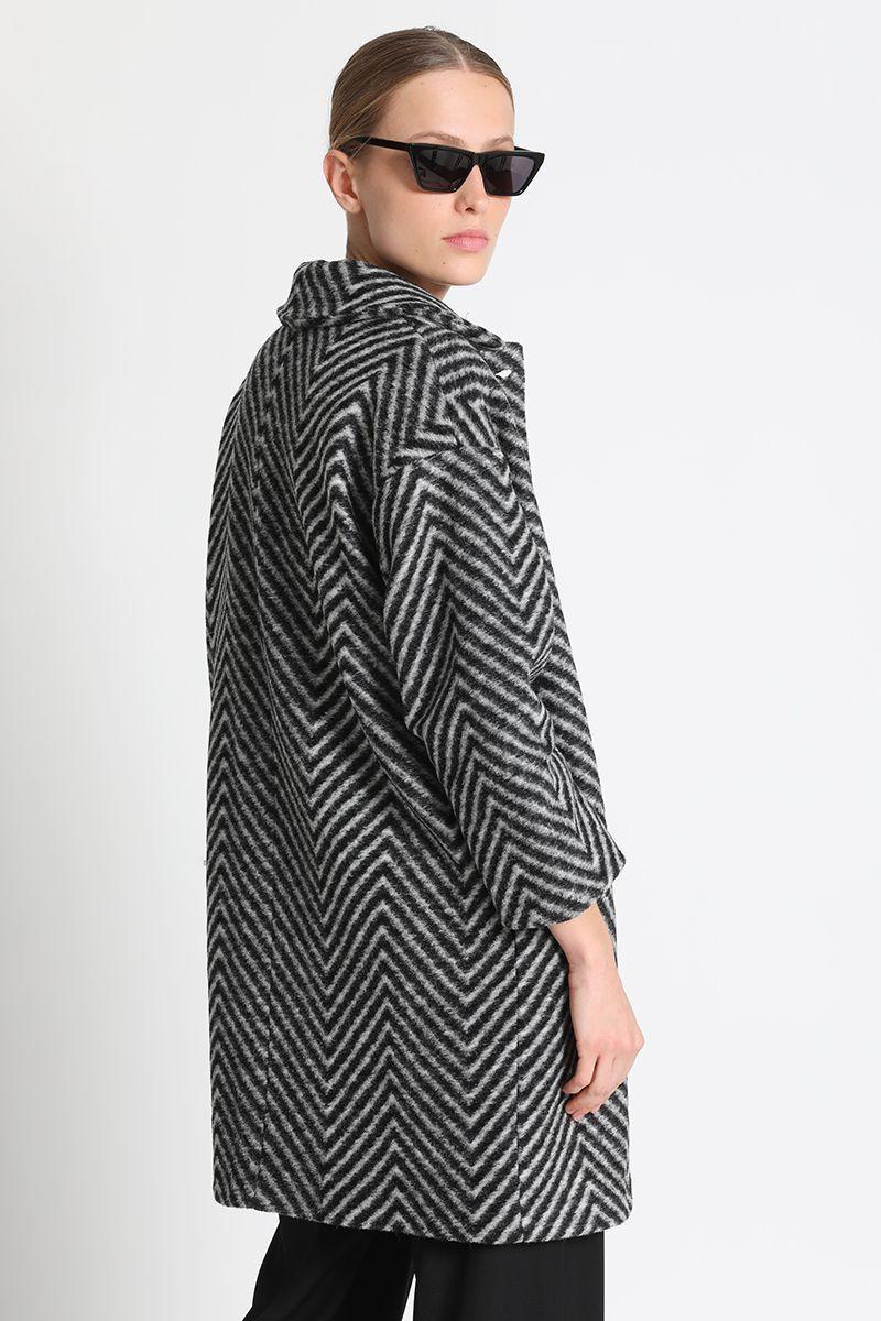 Chaquetón Medio Fantasia Gris Liola-3