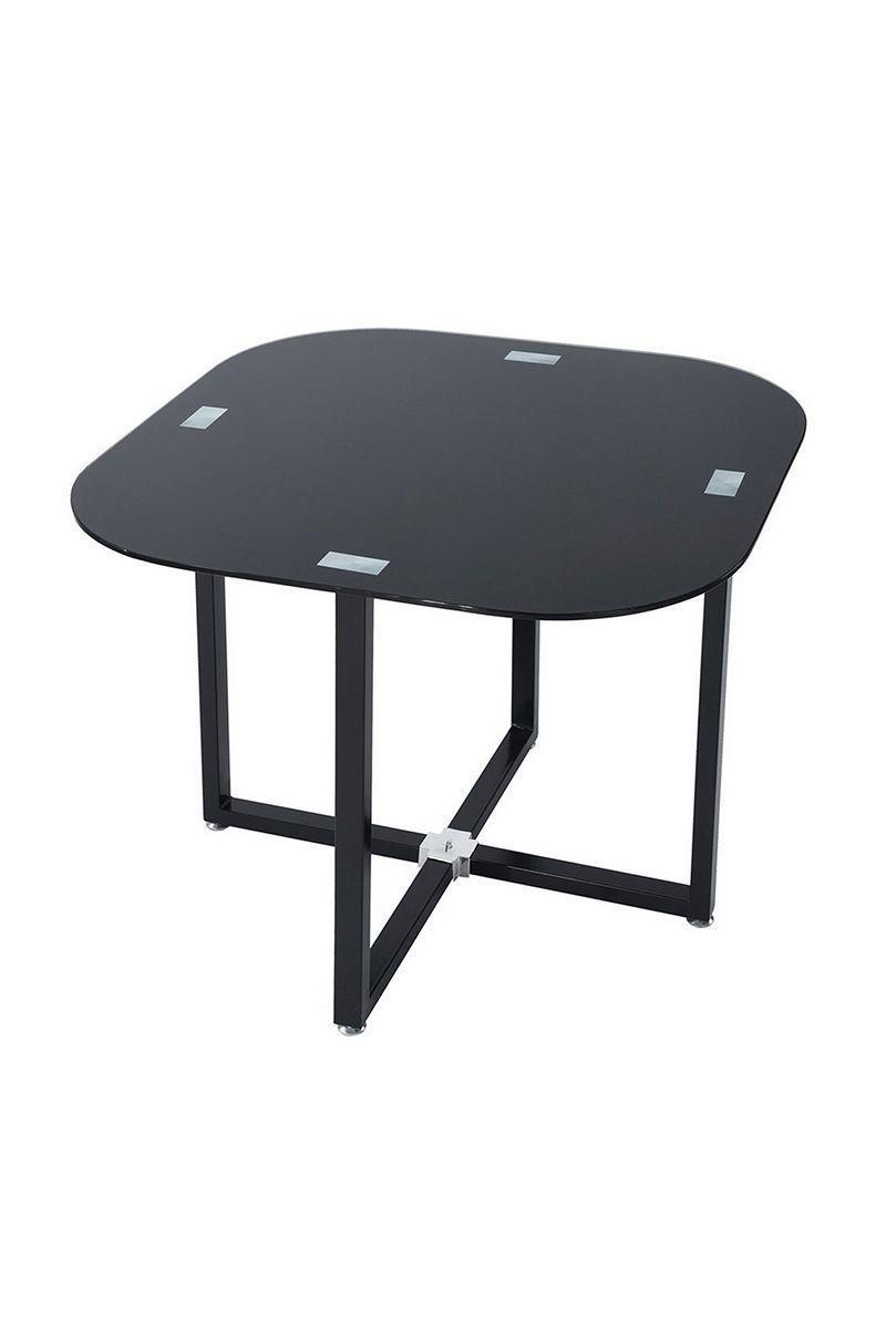 Juego Comedor 4 Sillas Ajedrez Negro-3