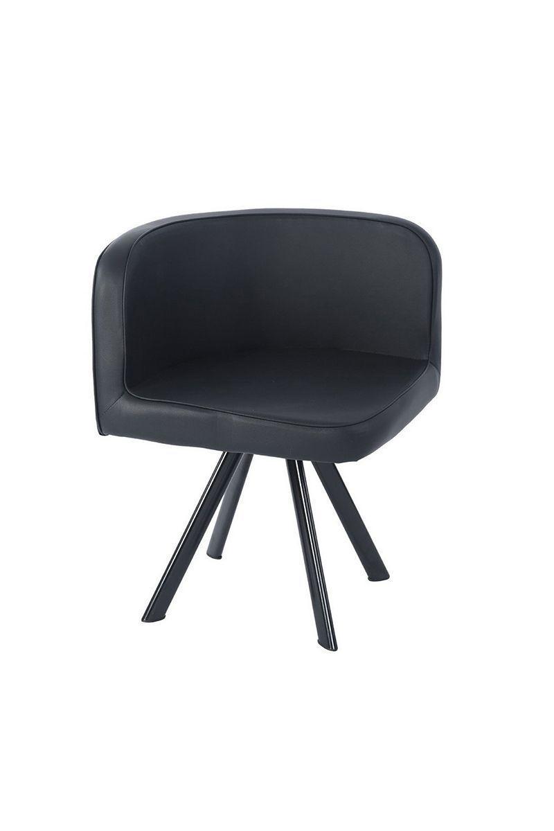 Juego Comedor 4 Sillas Ajedrez Negro-4