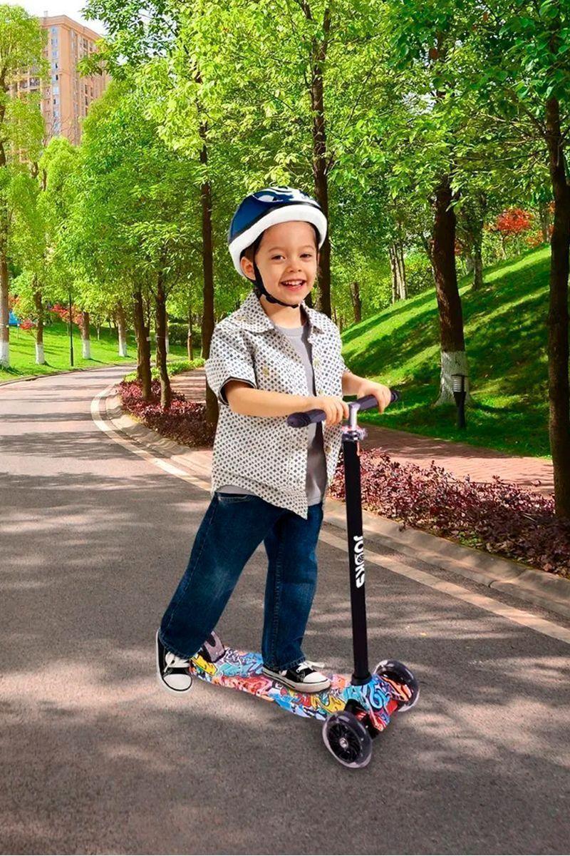 Scooter Monopatín Ajustable Light Wheels-1