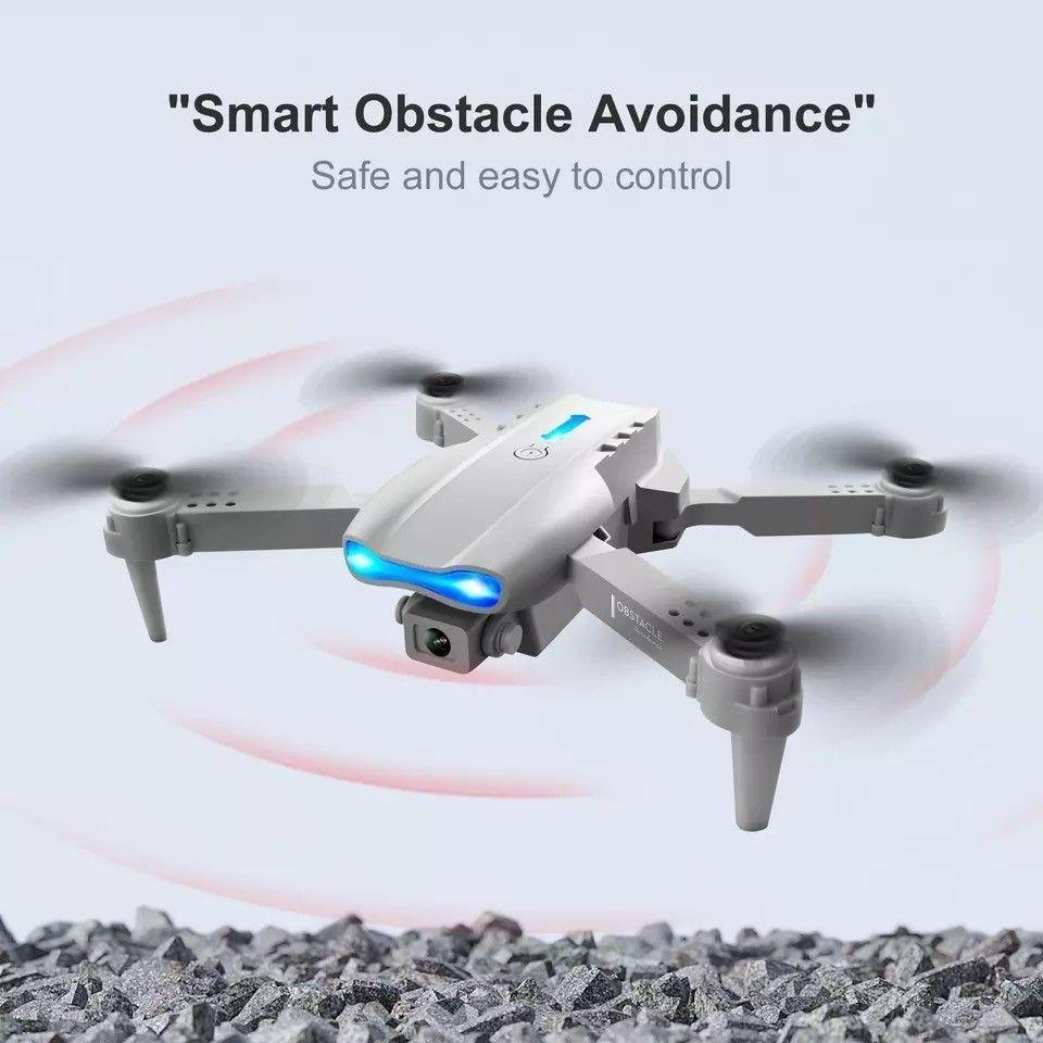 Dron Doble Cámara 4k Wifi Plegable Bolso Recargable Via Usb-6
