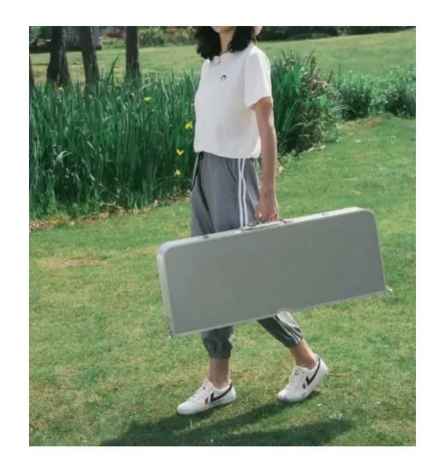 Mesa Plegable Camping Con Sillas-4