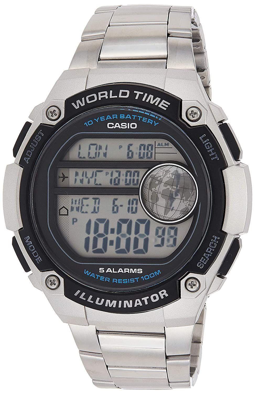 RELOJ CASIO H DIGITAL METAL AE-3000WD-1AV-0