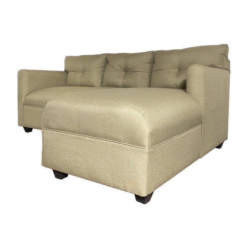 Seccional Mateo Chenille Beige Pata Plastica-2