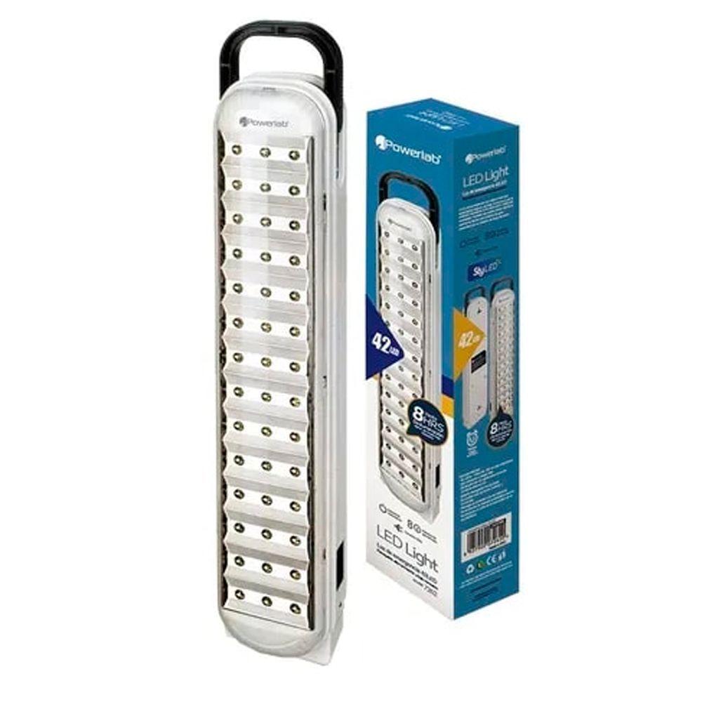 Lámpara Led De Emergencia 7262 42 Leds Hasta 9 Hrs Recargable-0