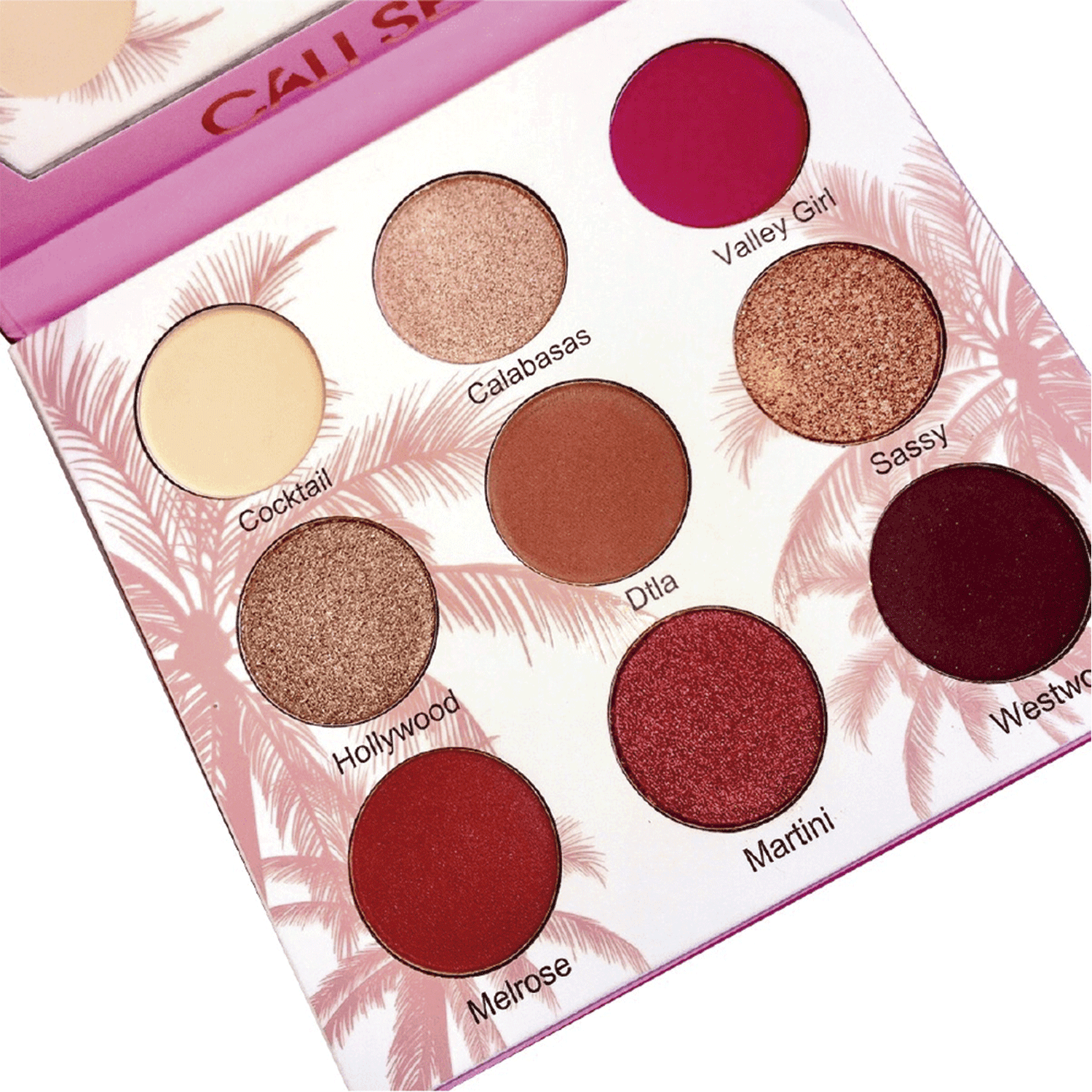 Pack Paleta de Sombras "Cali Set" + Paleta de Blush/ Rubor "Choose Happy" Beauty Creations-2