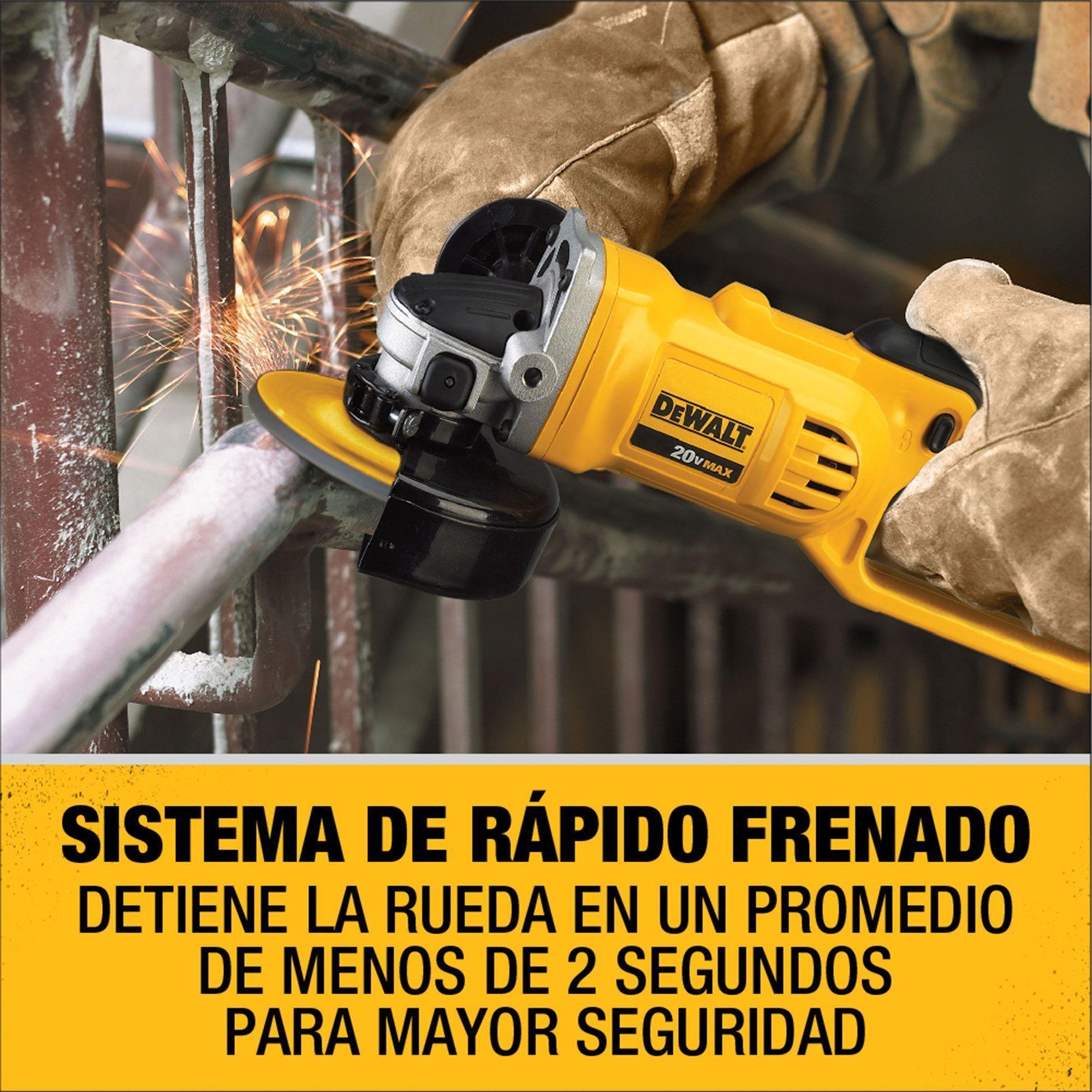 Taladro Percutor + Esmeril 20v + 1bat Dewalt-6