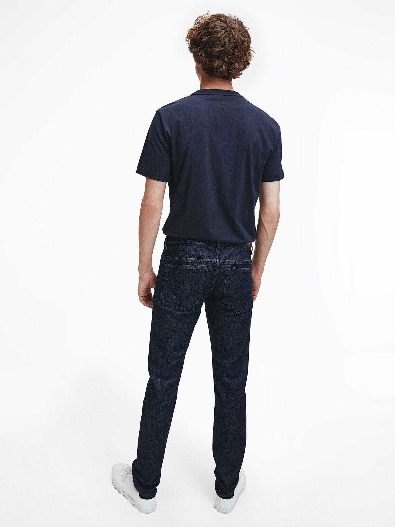 Polera Cotton Front Logo Azul Calvin Klein-1