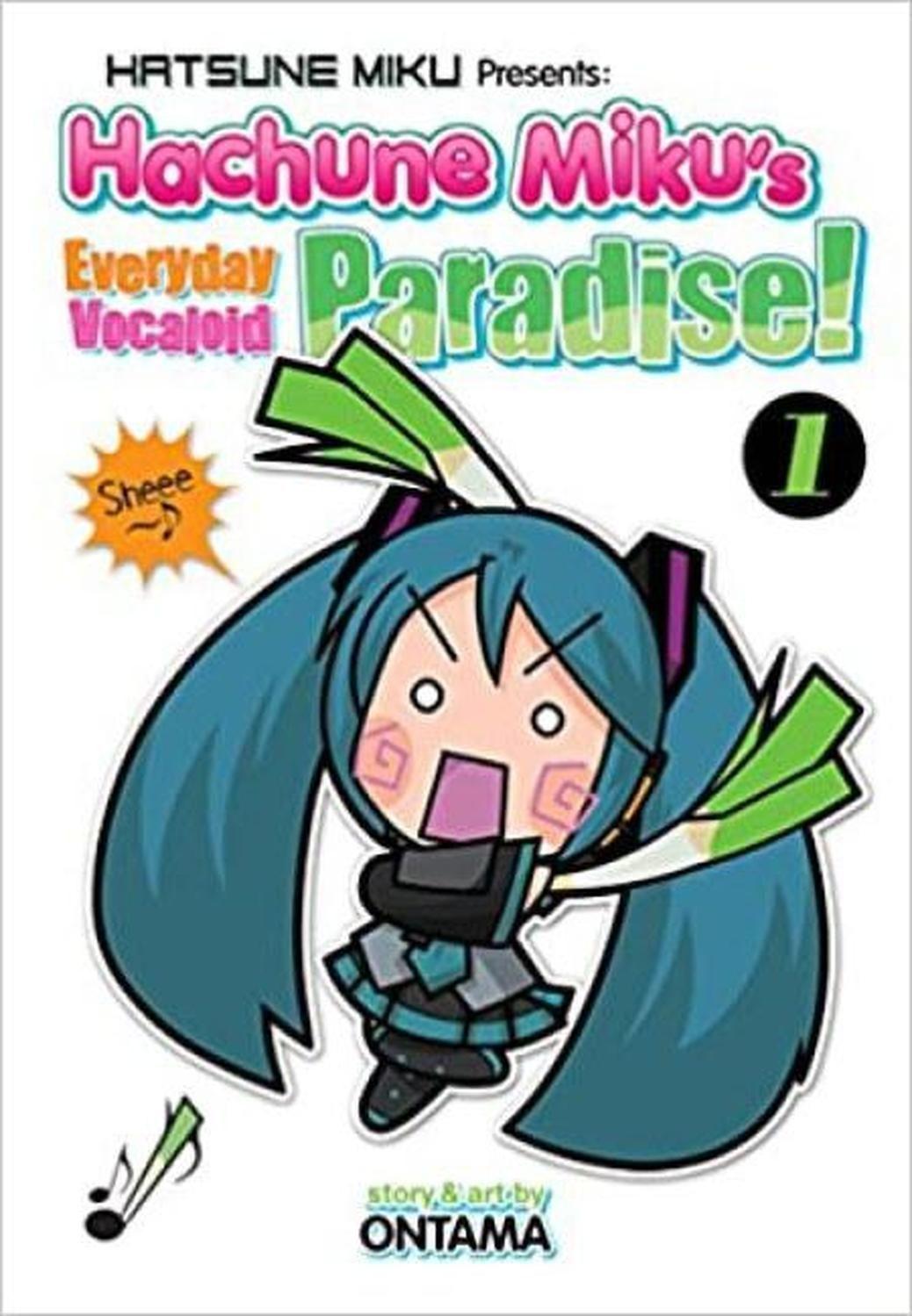 Manga Hatsune Miku Presents - Hachune Miku's Everyday Vocaloid Paradise 01 (En Inglés) - USA-0