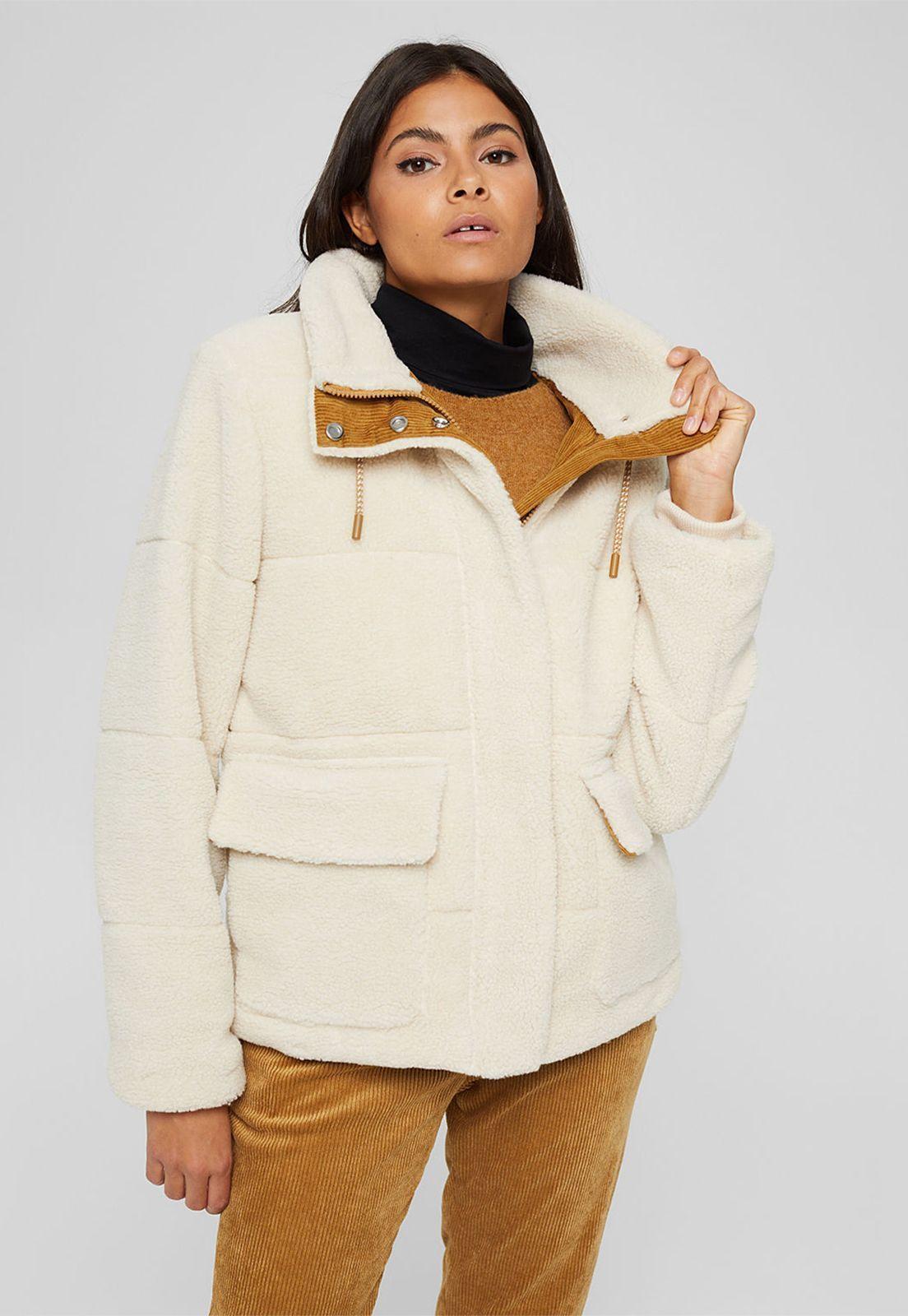 Chaqueta Teddy Mujer Esprit-0