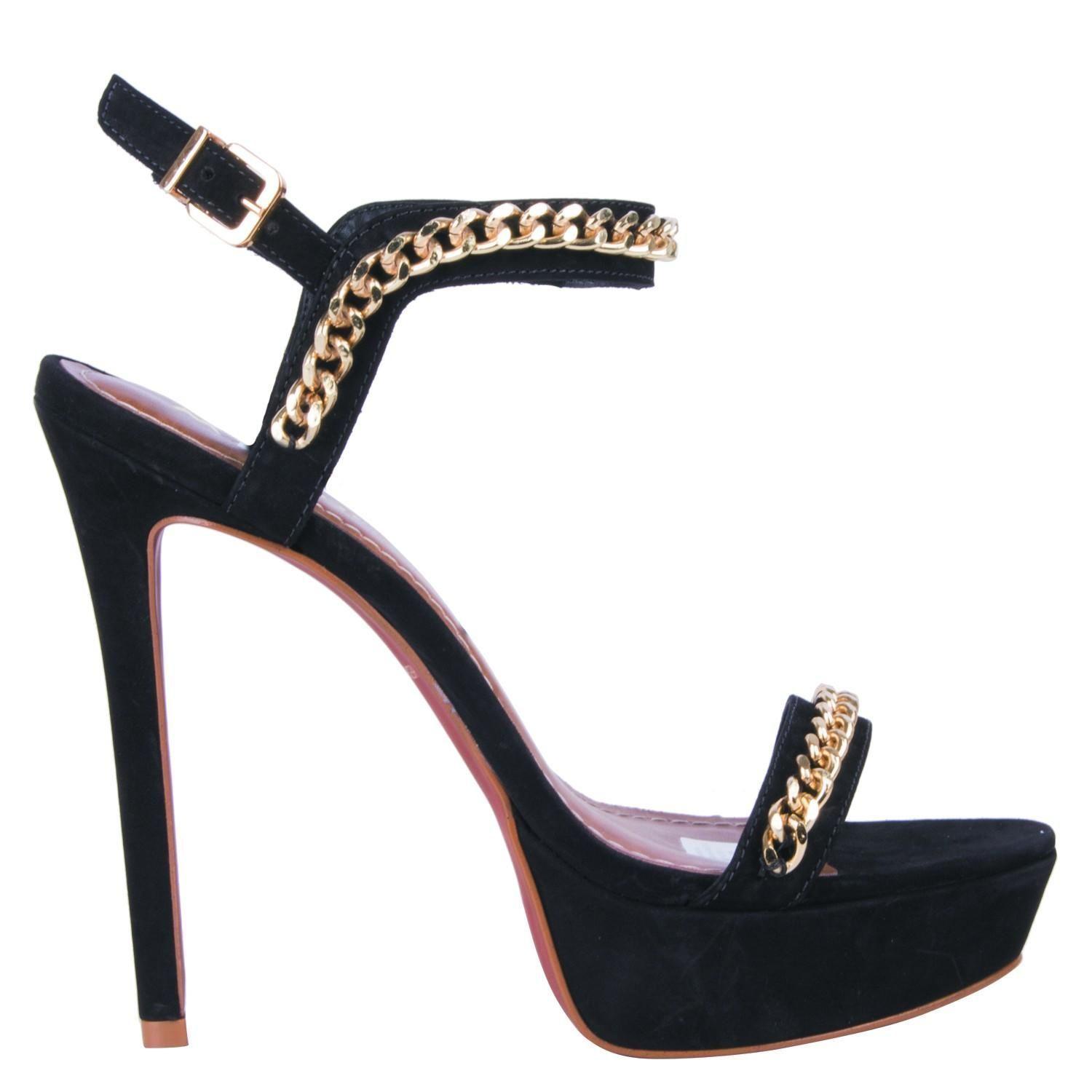 Sandalia Vestir Mingo Mujer Negro - S505-1