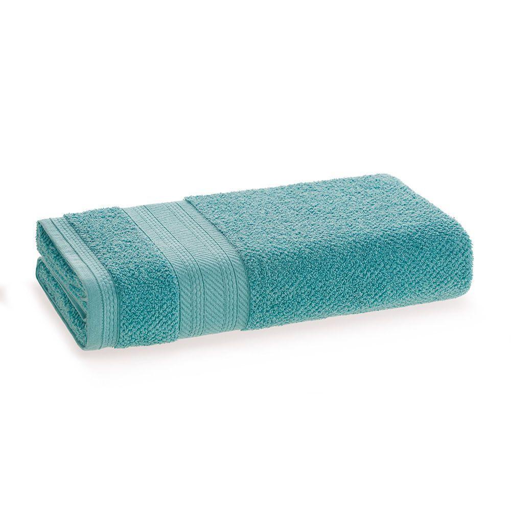Toalla de baño Karsten Empire 380gr 70 x 135 cm Turquesa-0