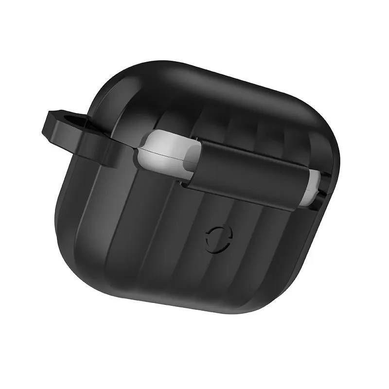Hoco Case Silicona para AirPods 3ra Gen WB22-Negro-0