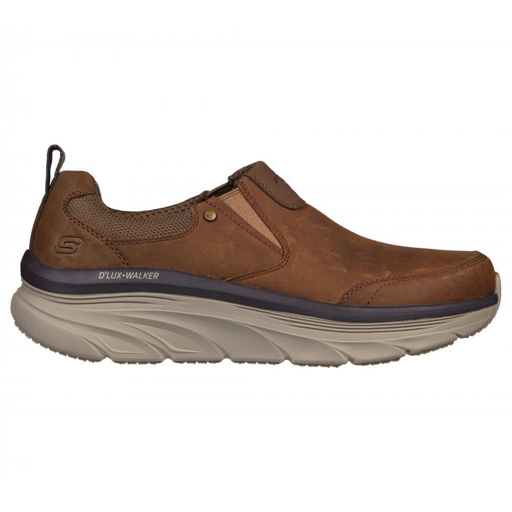 Zapato Hombre D'Lux Walker Café Skechers-4