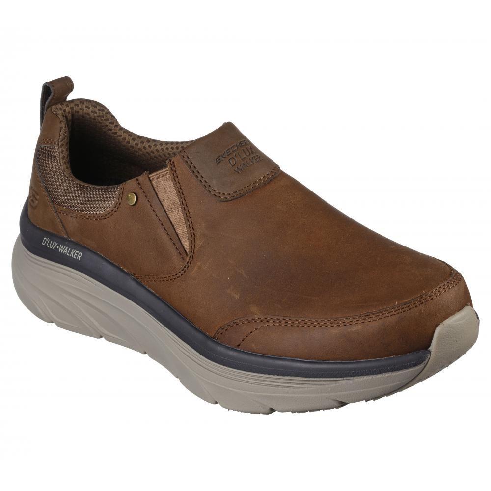 Zapato Hombre D'Lux Walker Café Skechers-0