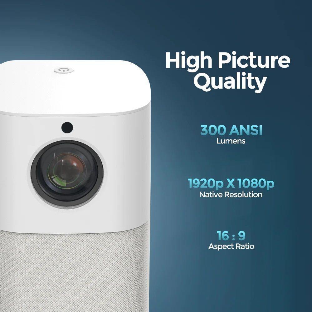 Proyector Android 9.0 LED Wifi 5G Full HD 1080p 320 ANSI 5000 Lumenes YG480-7