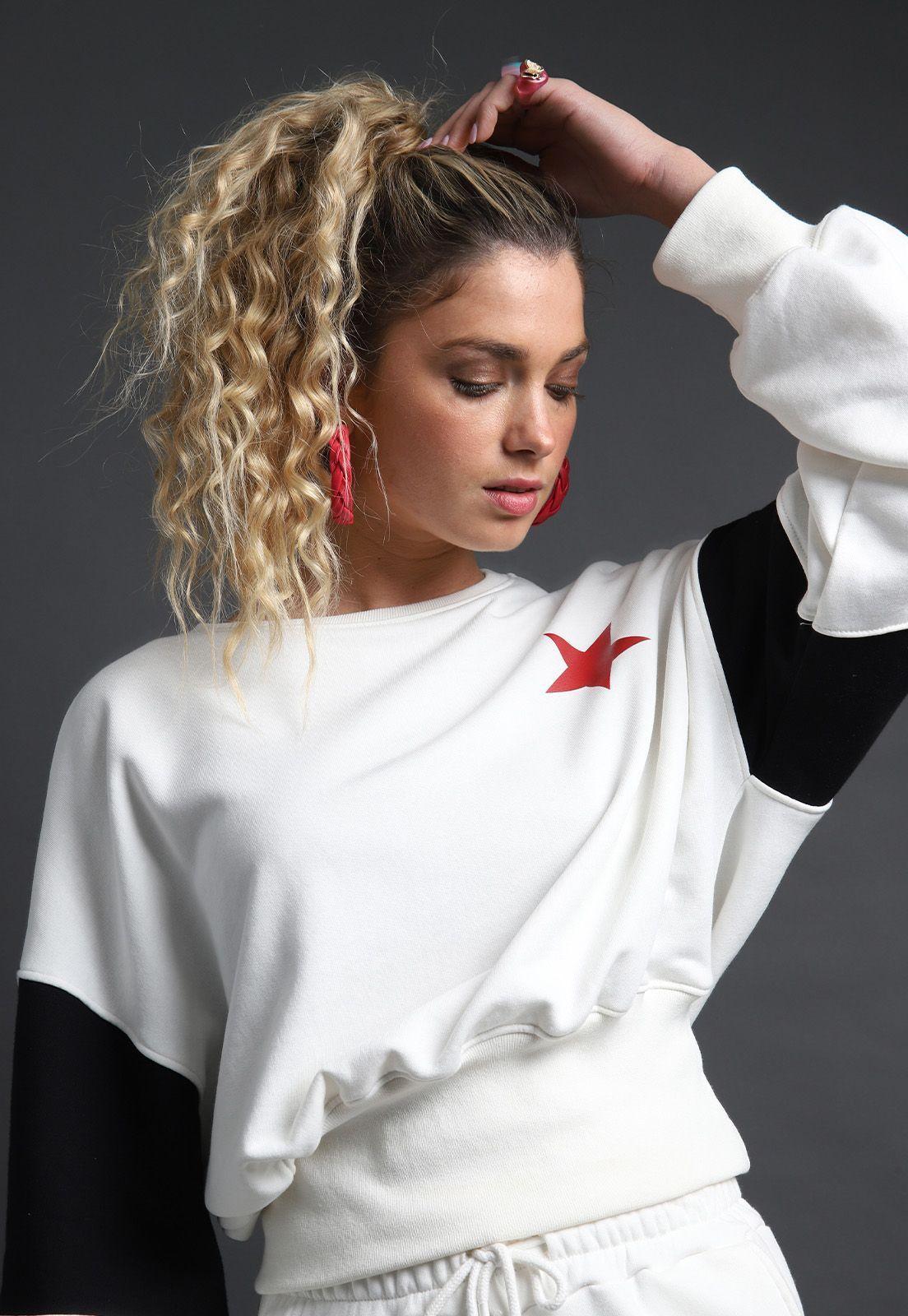 Poleron Crop Mujer Soviet-1