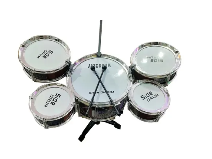 Set Bateria Musical Niña O Niño Tambores Juguete-4