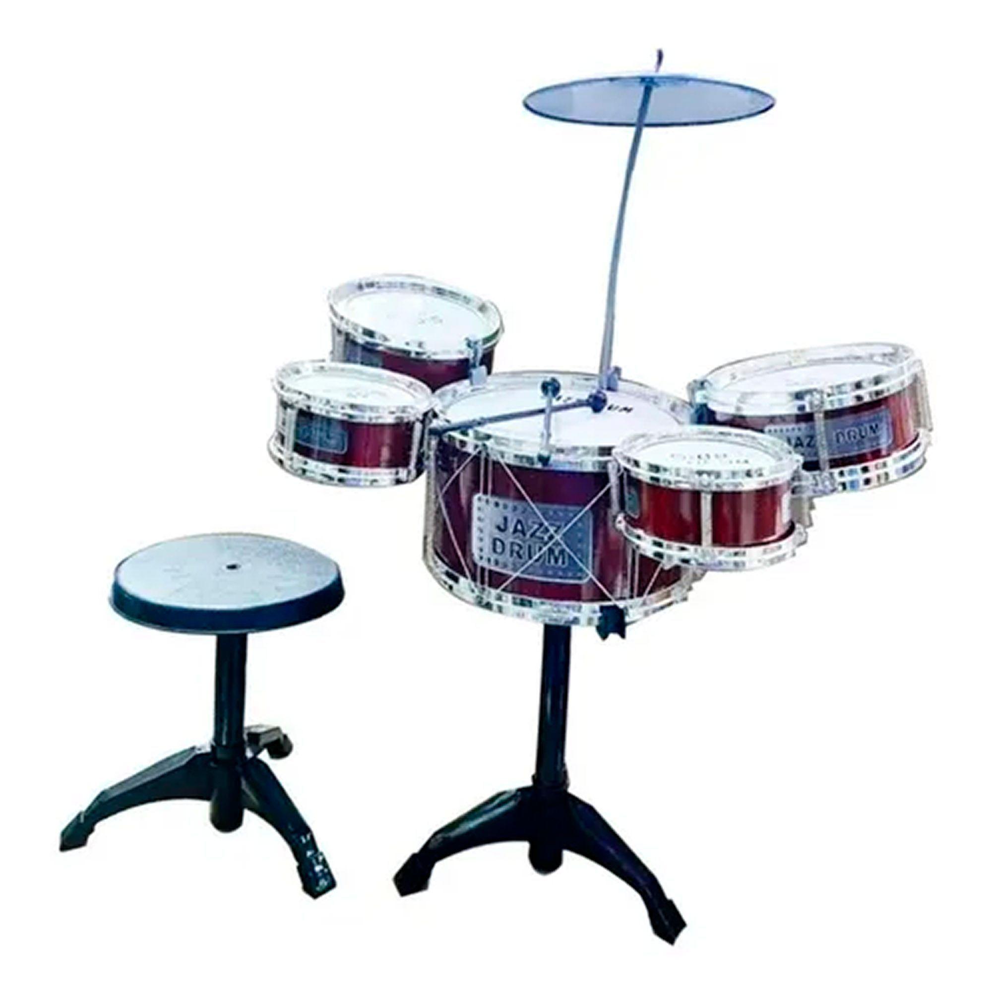 Set Bateria Musical Niña O Niño Tambores Juguete-0