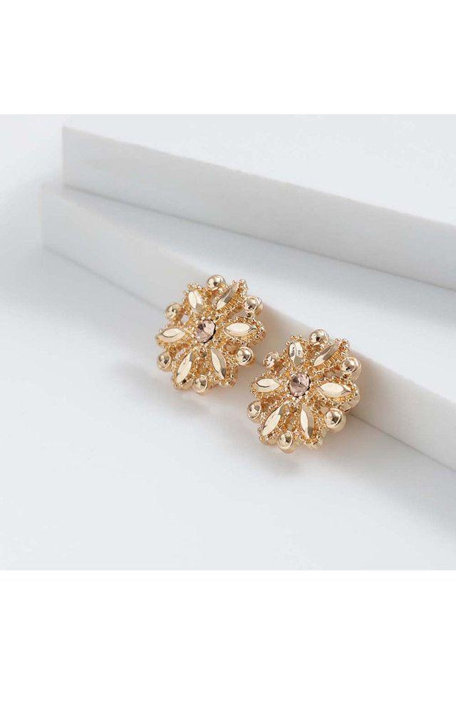 Aro Pegado Dorado Daisy Humana-0