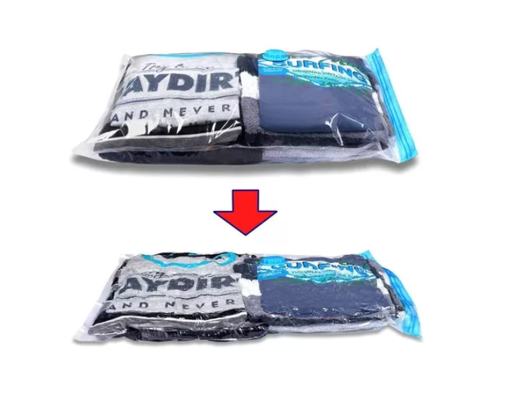 Pack 6 Bolsas Al Vacio 70 X 90 Cm Comprimir Ropa-4