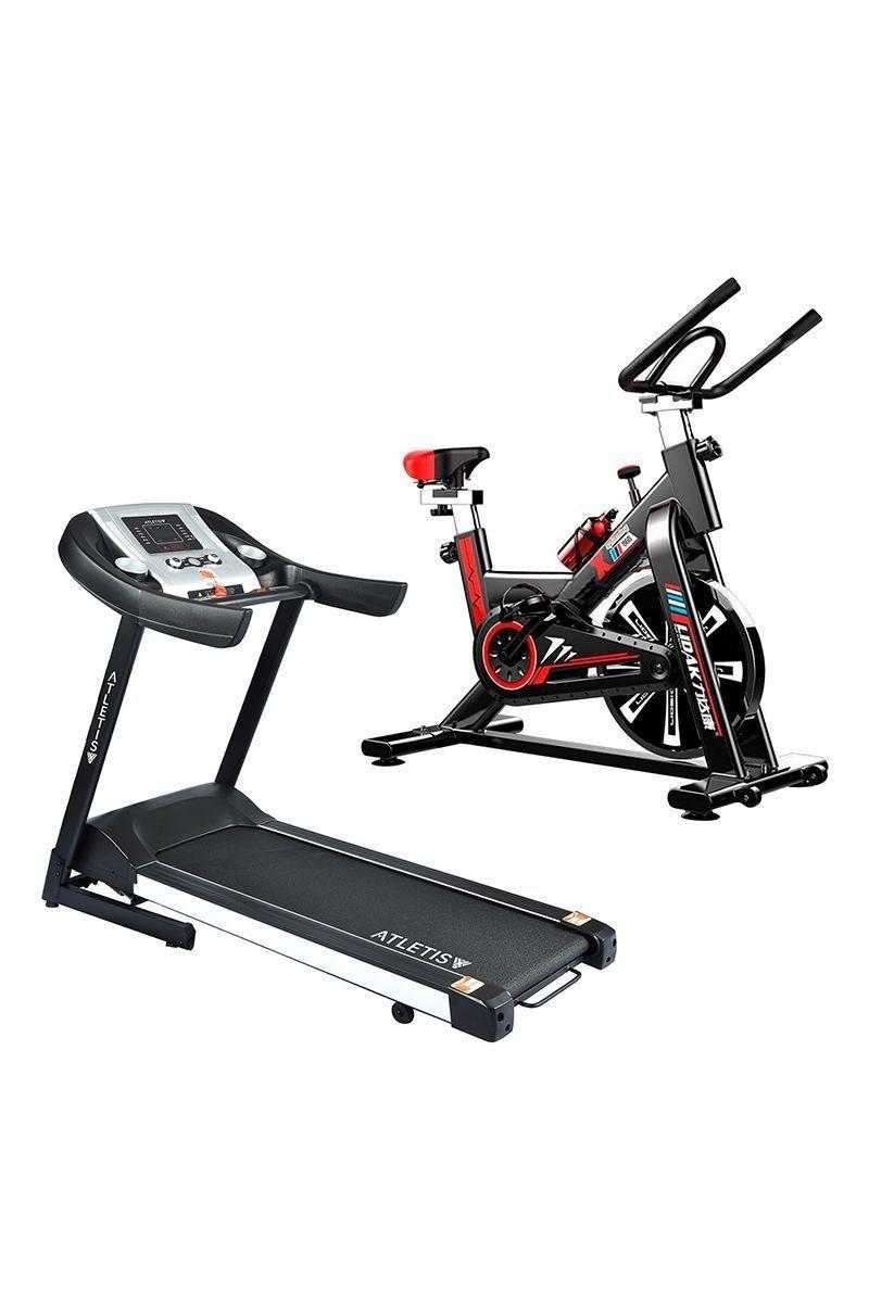 Pack Trotadora FitBS900 +Spinning HomeFitness Negro-0
