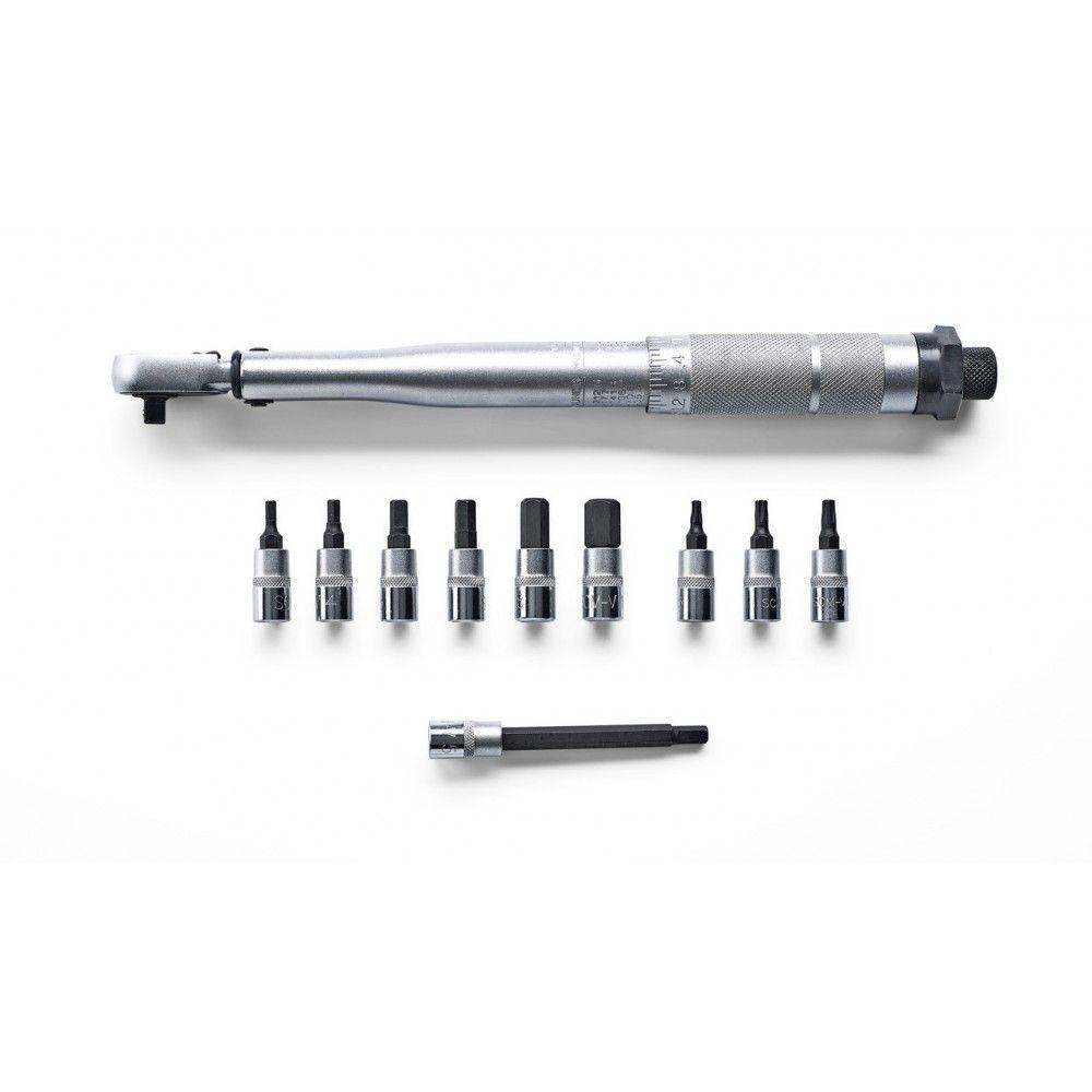 Llave de torque 2-24 Nm Weldtite Cyclo con llaves-0