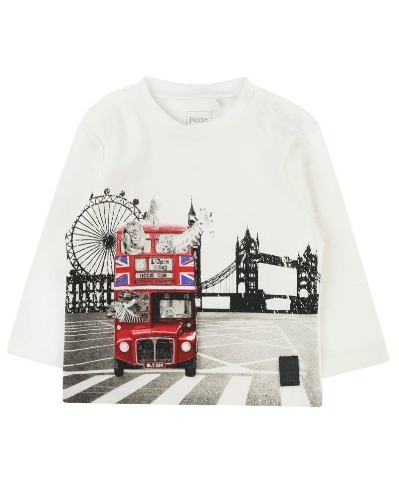 Polera Bebé Niño London Rock Ficcus-0